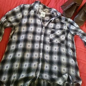 XL plaid shirt